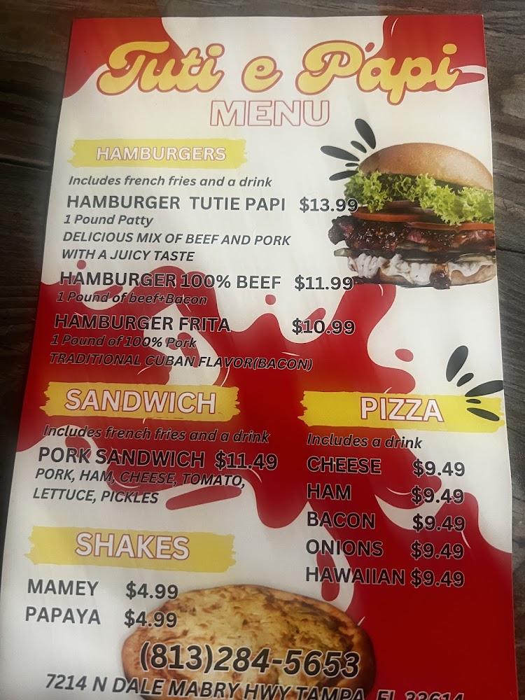Tuti' E Papi Menu image 2